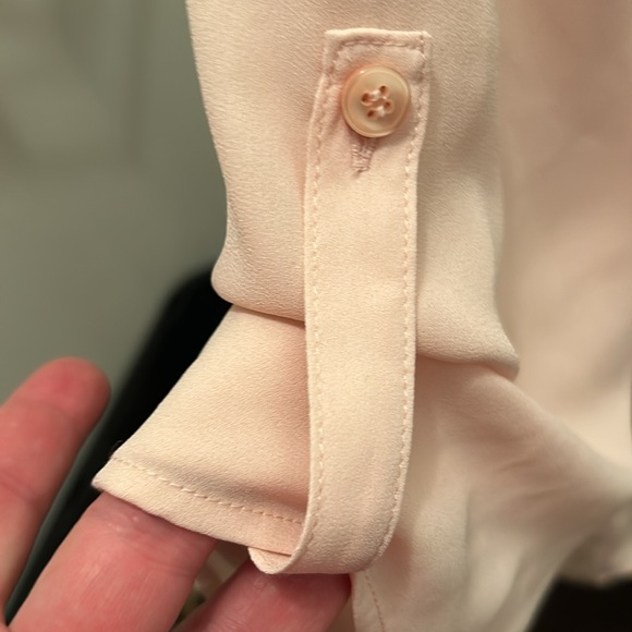 Long-sleeve sheet pink top by Chaus New York, women’s size 1X - Picture 4 of 5